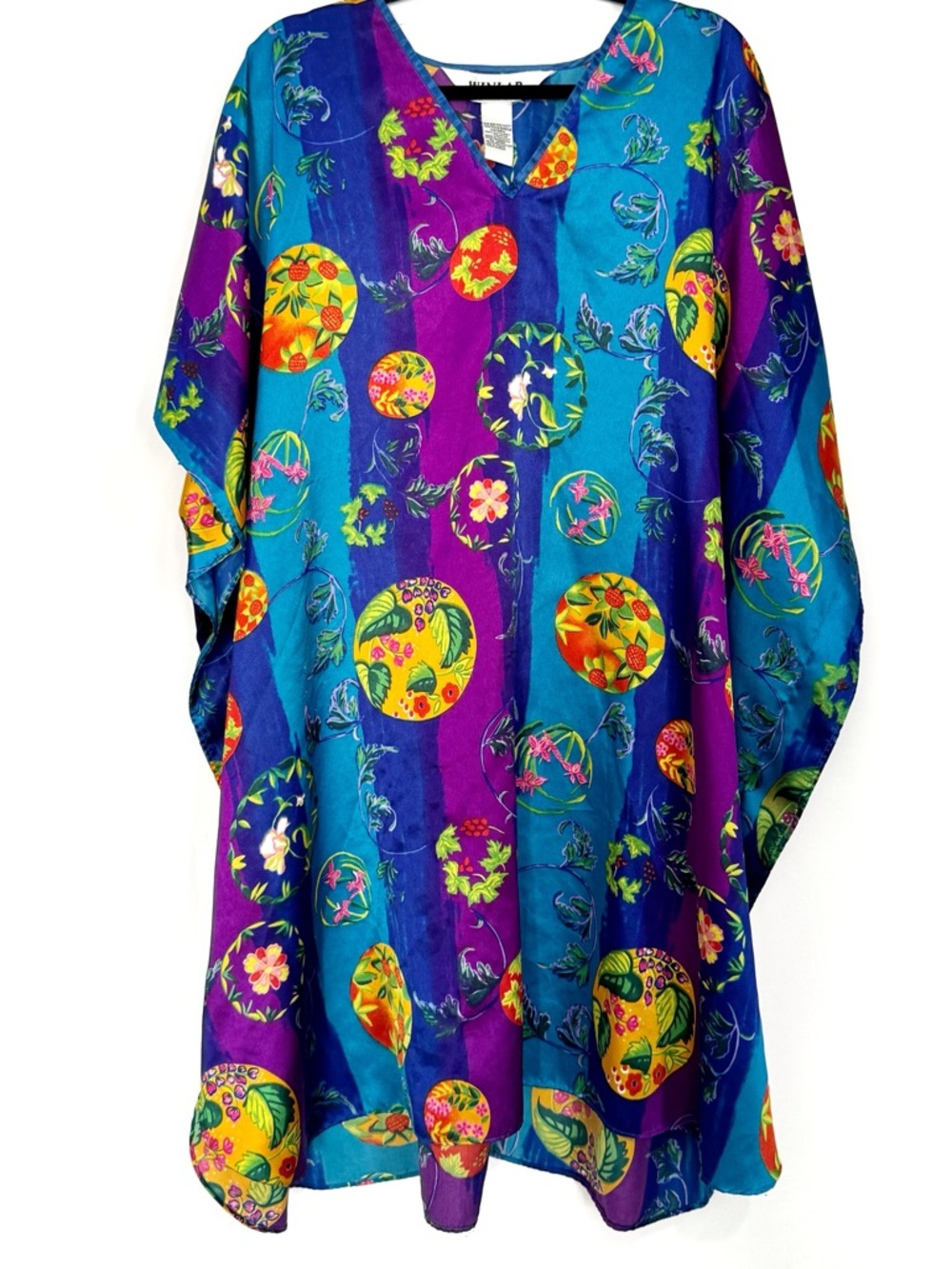 Winlar Womens Kaftan Dress Pullover Long One Size House Dress Moo Moo / MuMu